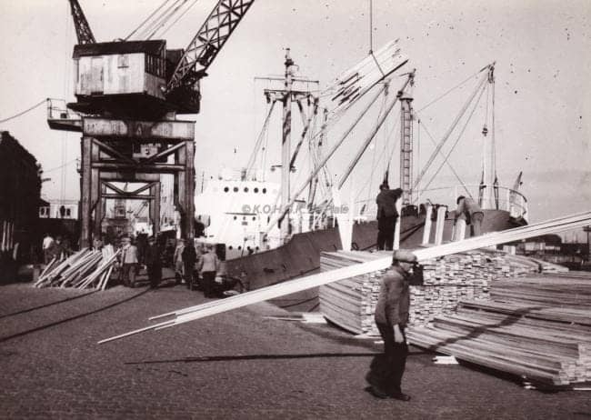 Snauwaert timber import, 1950