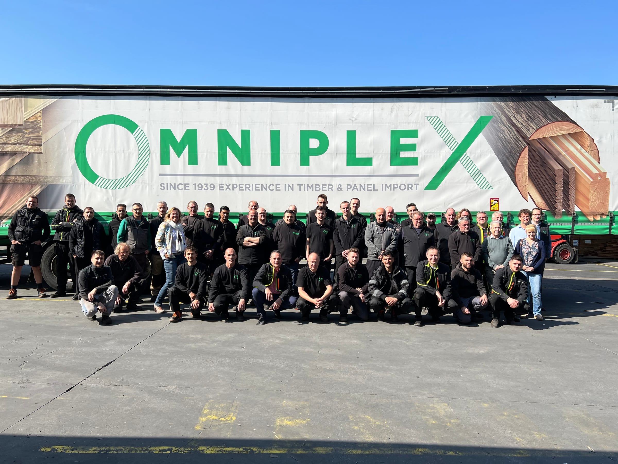 Staff of Omniplex and Harelbeekse Houtzagerij